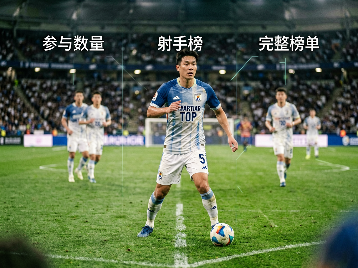 数据统计面板概览，展示各联赛参与数量